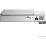 FED-X Salad Bench with Stainless Steel Lid - XVRX1200/380S