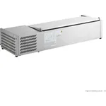 FED-X Salad Bench with Stainless Steel Lid - XVRX1200/380S