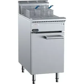 B&s Verro Split Pan Turbo Fryer Vtf-451s