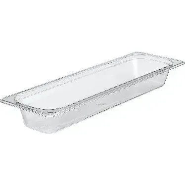 Cambro Camwear Gastronorm 1/2 Long, Clear, 3l, 65mm Deep