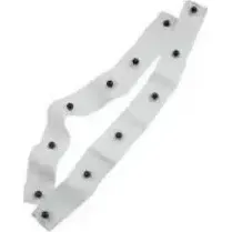 Black Chef Button And Strip Kit 2 Strips 10 Buttons