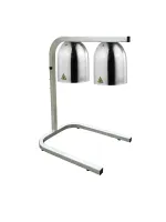 Double Benchtop Heat Lamp