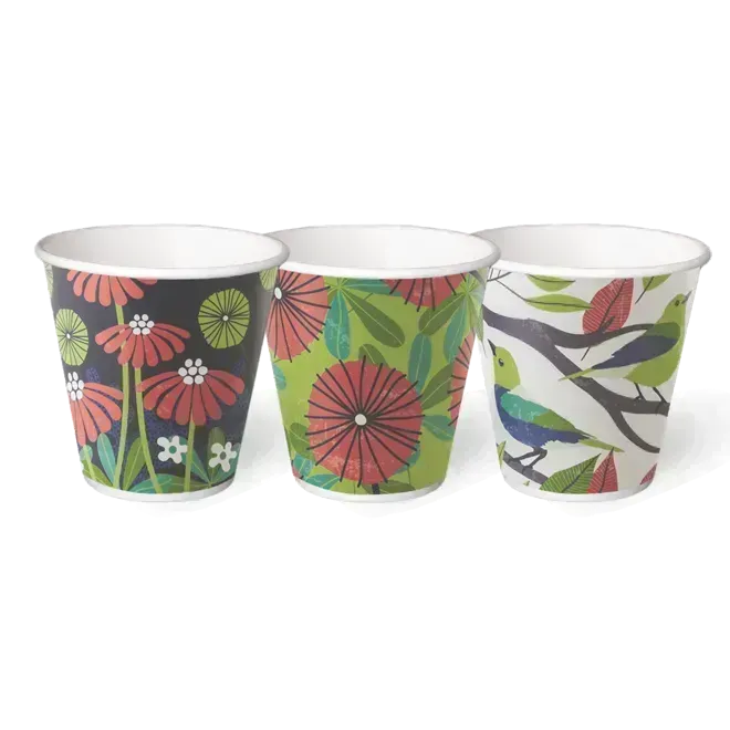 Grasp the Moment Single Wall PLA Coffee Cups