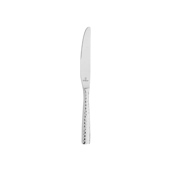 Lucca Faceted Dessert Knife-S/S Solid Handle