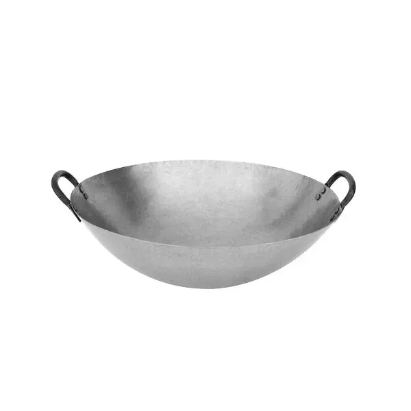 Wok Round Bottom-Iron, 550mm