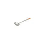 Ladle-S/S, Wood Handle, 114mm