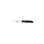 Paring Knife-Black, 100mm, Wavy Edge (hr63.10)