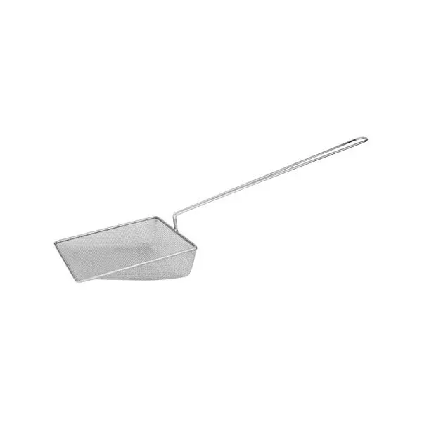 Chip Shovel-Chrome, 220x220x460mm, Fine Mesh