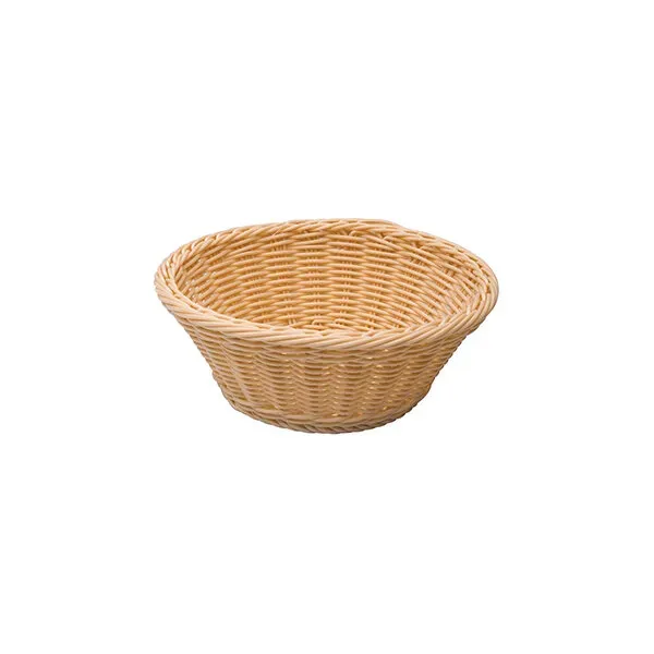Bread Basket Heavy Duty Polypropylene Round — 230x90mm