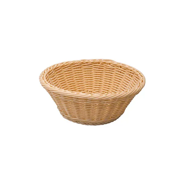 Bread Basket Heavy Duty Polypropylene Round — 260x90mm