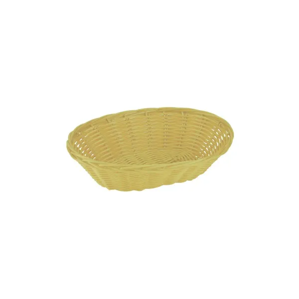 Bread Basket Polypropylene Oval — 240mm - Natural