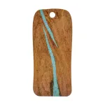 Lapis Rect. Board - 511x228mm - Cherry W/Turquois