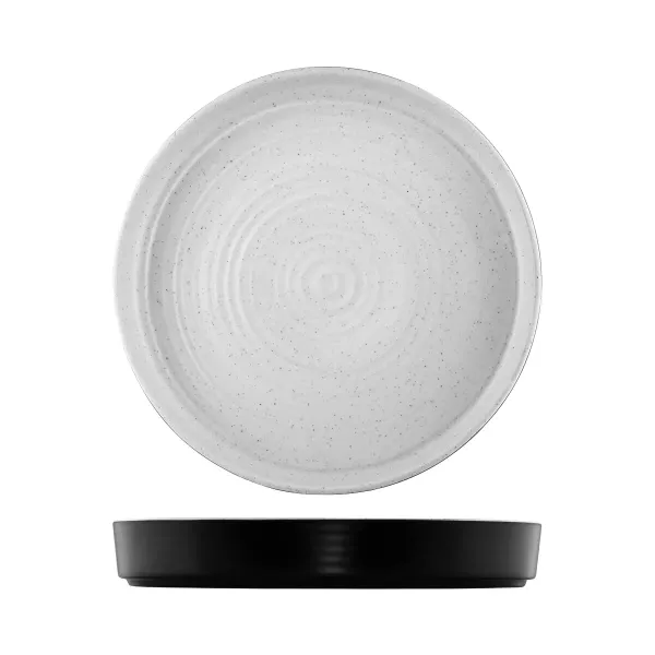 Infuse Platter - 406mm Ø | 62mm H - Stone Natural