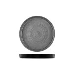 Infuse Platter - 305mm Ø  | 40mm H - Stone Grey