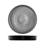 Infuse Platter - 406mm Ø | 62mm H - Stone Grey