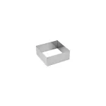 Food Stacker-18/10 | Square | 200x200mm | 40mm H