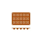 Mould Pyramid Silicon — 15 Cup