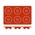 Mould Savarin Silicon — 6 Cup