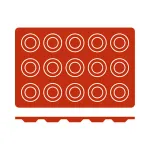 Mould Mini Tartaleta Silicon — 15 Cup