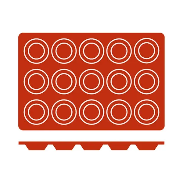 Mould Tartaleta Silicon — 15 Cup
