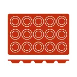 Mould Tartaleta Silicon — 15 Cup
