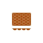 Mould Oval Silicon — 16 Cup