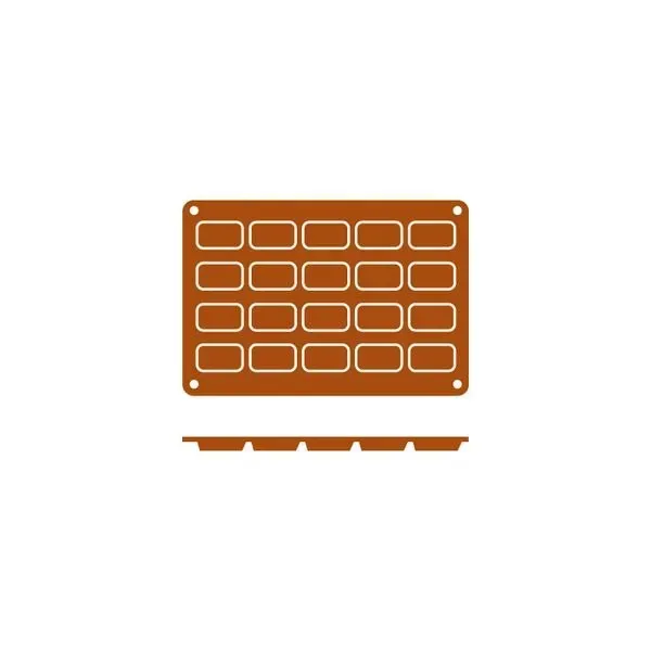 Mould Cake Silicon — 20 Cup