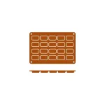 Mould Cake Silicon — 20 Cup
