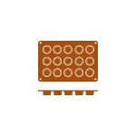 Mould Petit Four Silicon — 15 Cup