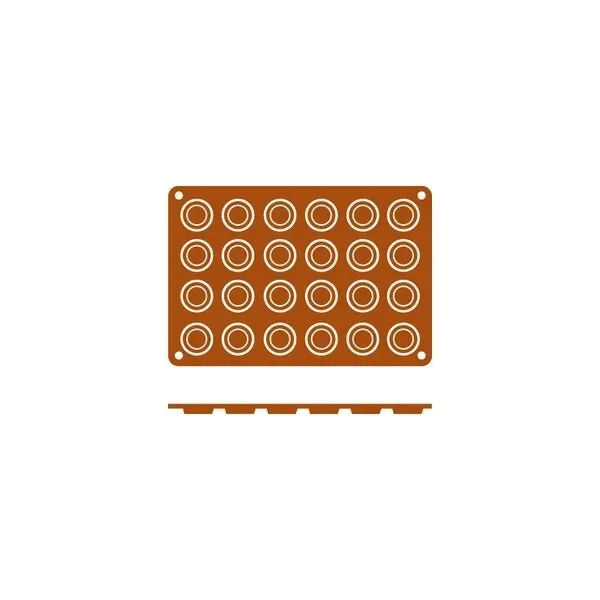 Mould Florentino Silicon — 24 Cup