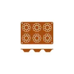 Mould Brioche Silicon — 6 Cup