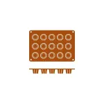 Mould Octogono Silicon — 15 Cup