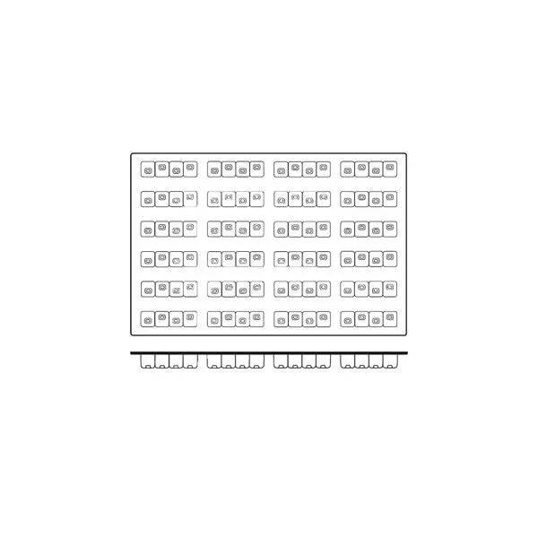 Mould Kubriqub Silicon — 24 Cup 118x30x32mm 103ml