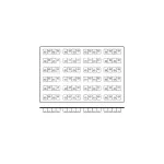Mould Kubriqub Silicon — 24 Cup 118x30x32mm 103ml