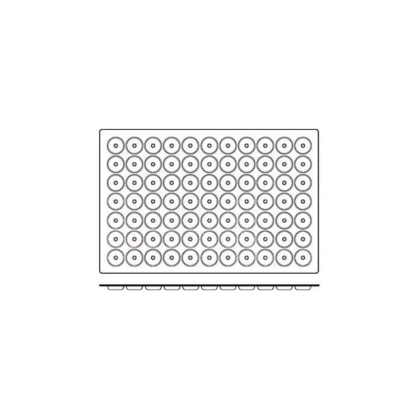 Mould Mini Savarin Silicon — 77 Cup 41x12mm 12ml