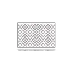 Mould Mini Savarin Silicon — 77 Cup 41x12mm 12ml