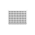 Mould Mini Charlotte Silicon — 77 Cup 35x15mm 9ml