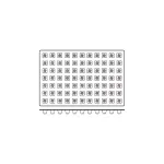 Mould Mini Pyramid Silicon — 77 Cup 28x28x25mm 11ml