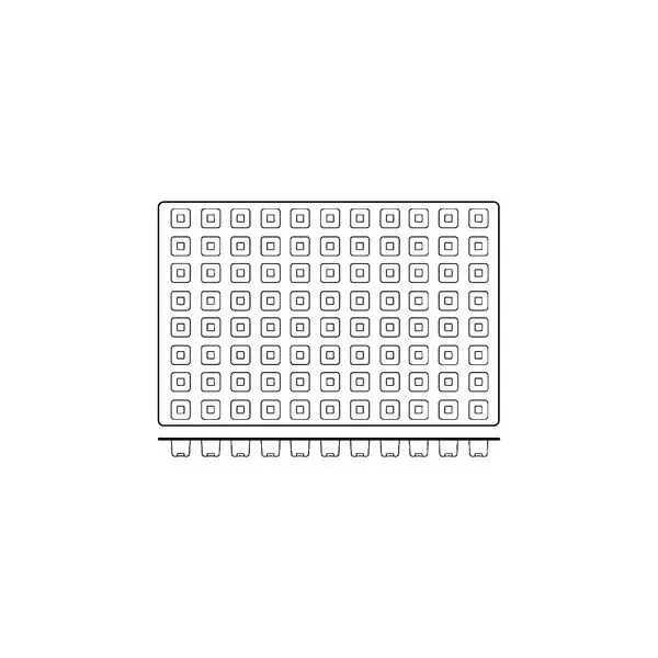 Mould Mini Cube Silicon — 88 Cup 25x25x24mm 12ml