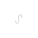Hook-S/S | 1 Point | 80x4mm
