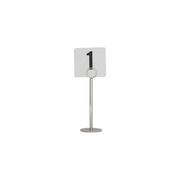 Table Number Stand-Ring Clip, 200mm