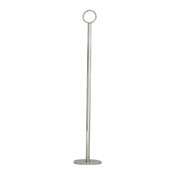 Table Number Stand-Ring Clip | 70mm Base | 450mm