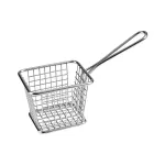Athena Rectangular Wire Service Basket 100 W X 80 L X 78 H Mm Stainless Steel