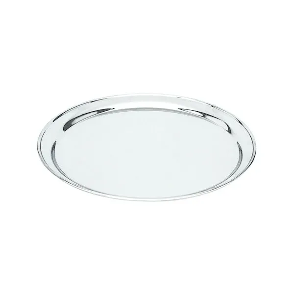 Round Tray-18/8, 350mm/14" Ø