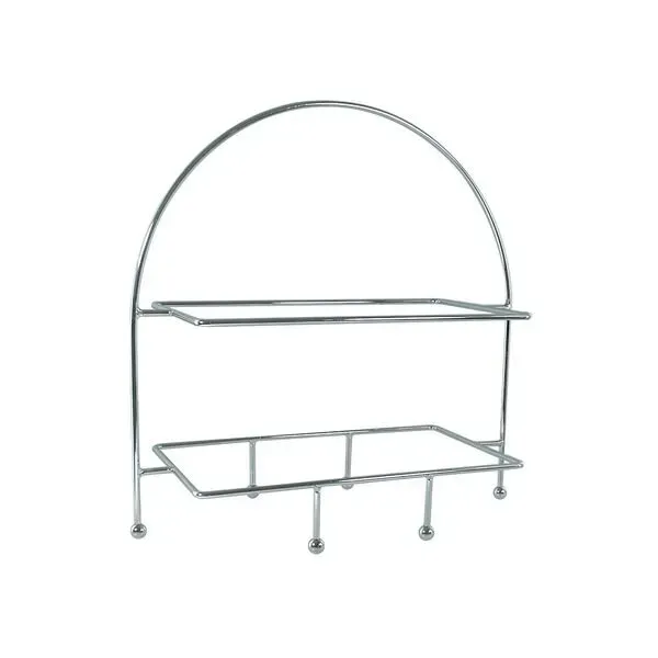 Display Stand Rectangular 2 Tier — 515mm H