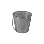 Mini Bucket-Galvanised | 130x120mm