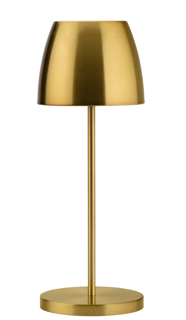 LED Cordless Lamp — 300mm - Brushed Gold