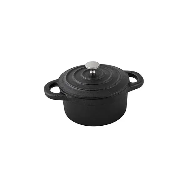 Mini Round Casserole-Cast Iron | 100x50mm