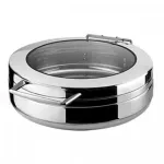 Induction Chafer-18/10 | Round | Large - Glass Lid