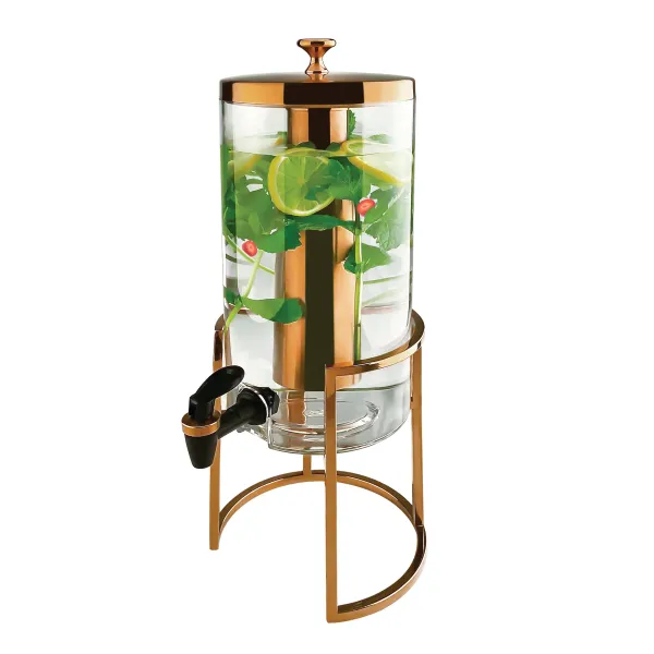 Juice Dispenser Stainless Steel — 5L